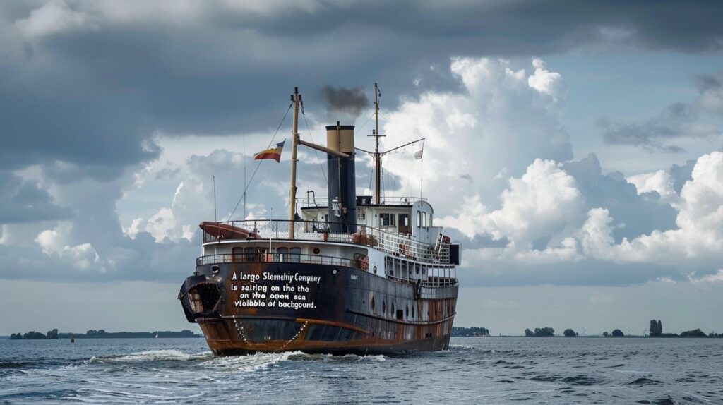 Fähre der Wyker Dampfschiffs-Reederei Föhr-Amrum im Hafen bei Sonnenuntergang