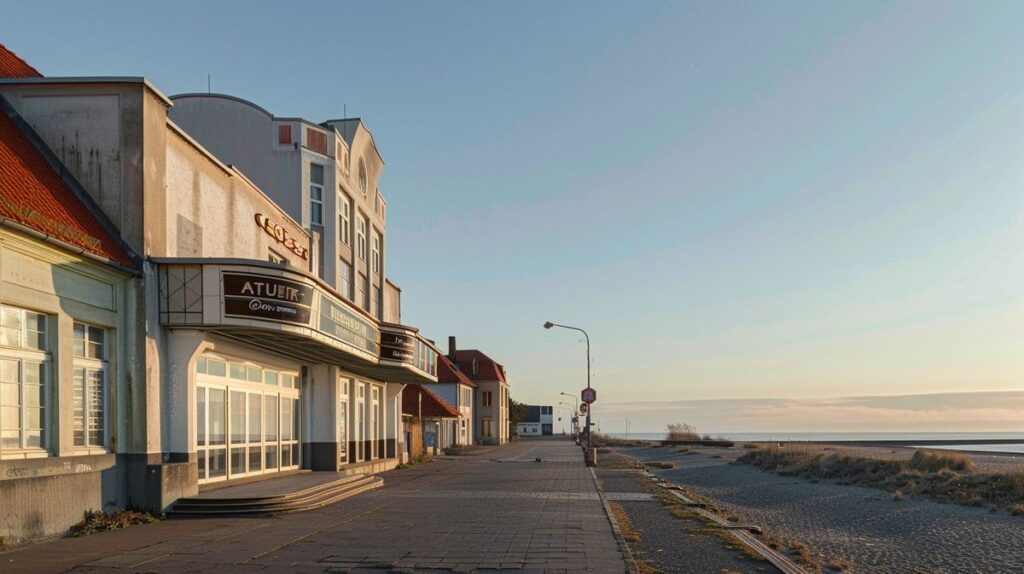 Besucher genießen einen Film im Kino Föhr, atmosphärische Ansicht des Kinosaals