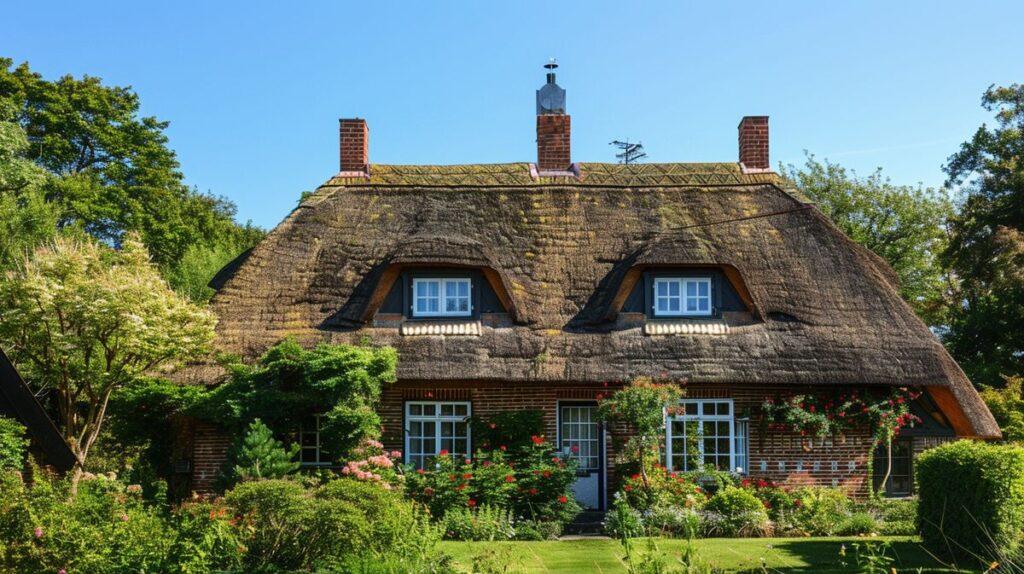 Moderne Villa zum Verkauf auf Föhr mit großem Garten und Pool, ideal für Interessenten, die ein Haus kaufen Föhr möchten