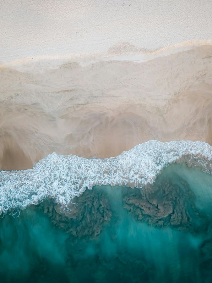 Küstenlandschaft bei der Wattwanderung Sylt im Wattenmeer.