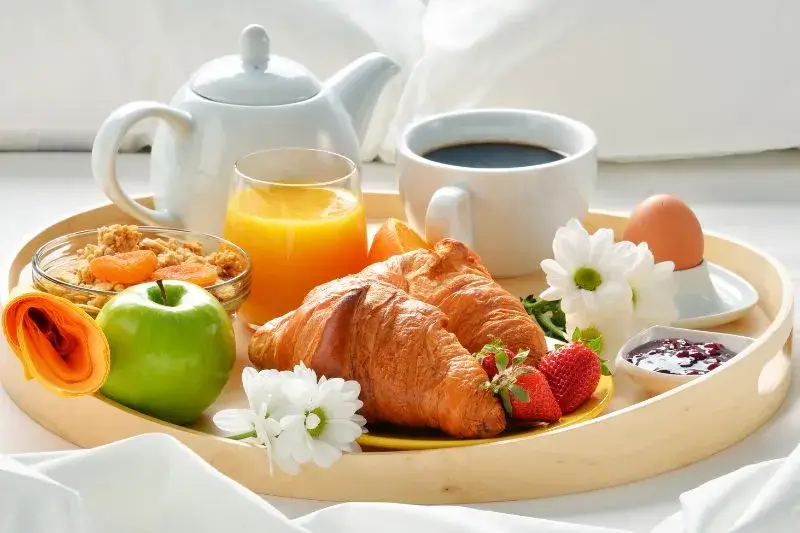 Frühstück auf Sylt.
