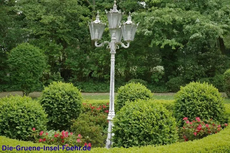 Rosenpark Wangerooge als Sehenwürdigkeit.
