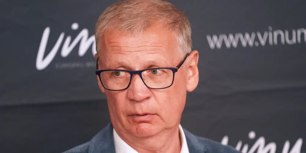 Günther Jauch auf einer Gala.