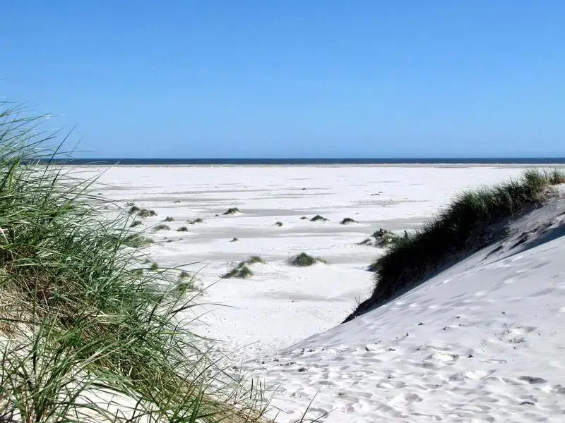 Der Kniepsand in der Nähe von Norddorf.