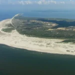 Der Nordteil von Amrum wo Norddorf liegt.